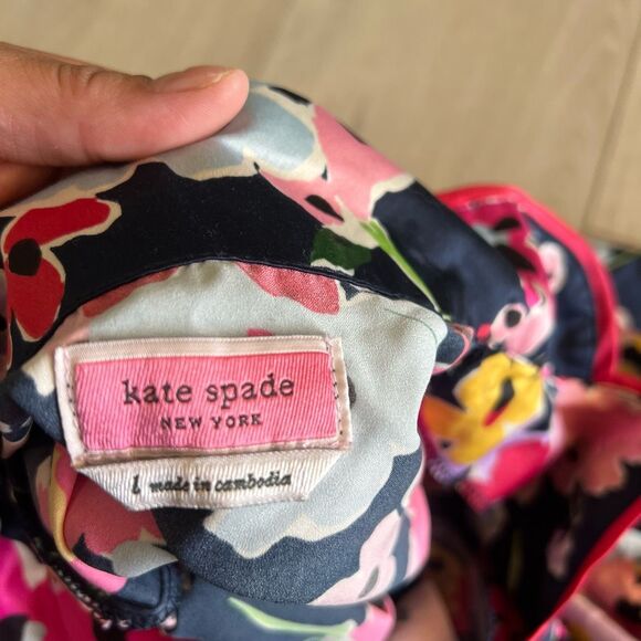 Kate Spade Long Pajama Set L Bright Cheery Floral - Picture 10 of 10